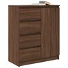 vidaXL Sideboard with Drawers Brown Oak 71x35x84 cm Engineered Wood