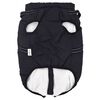 vidaXL Dog Coat with Harness Waterproof Reflective Navy Blue 5XL