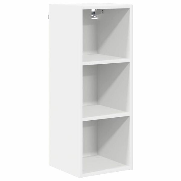 vidaXL Hanging Cabinet Riga White 30 x 29.5 x 80 cm Engineered Wood
