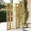 vidaXL Privacy Screen Honey Brown 160 x 180 cm Impregnated Pine Wood