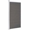 vidaXL Fence Panel WPC 95x186 cm Grey