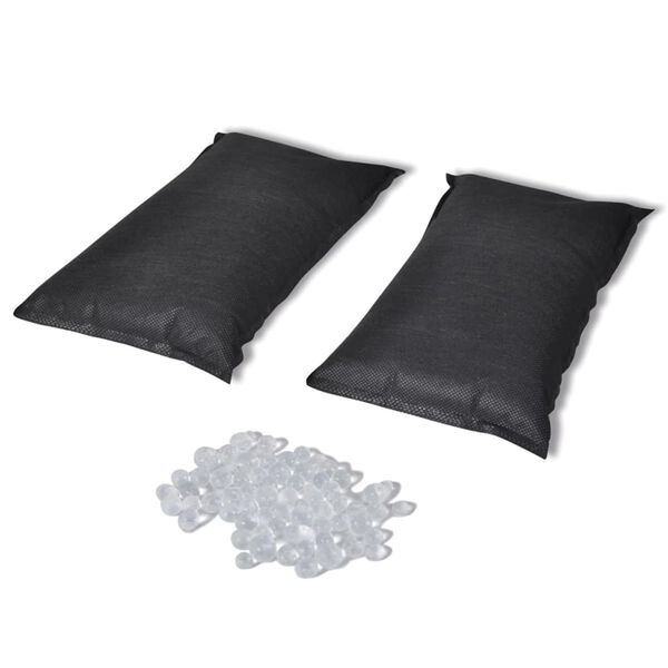 vidaXL Silica Gel Desiccant Bags 2 pcs 2 kg