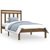 vidaXL Bed Frame without Mattress Honey Brown 90x200 cm Solid Wood