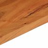 vidaXL Table Top 70x50x2.5 cm Rectangular Solid Wood Acacia