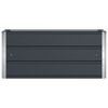 vidaXL Planter Anthracite 100 x 40 x 45 cm Steel