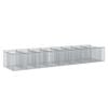 vidaXL Gabion Raised Bed 3 pcs 400 x 100 x 60 cm Galvanised Steel