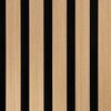 vidaXL Acoustic Wall Panels 2 pcs Slatted 60.5x60 cm Oak Veneer