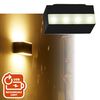 Luxform LED Garden Wall Lamp Cube Black