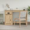 vidaXL Desk with Drawer Sonoma Oak 115x50x75 cm Engineered Wood