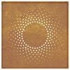 vidaXL Garden Wall Decoration 55x55 cm Corten Steel Sun Design