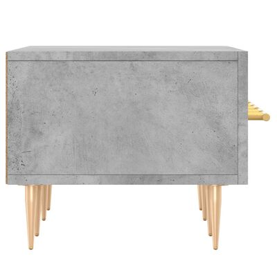vidaXL TV Cabinet Concrete Grey 150x36x30 cm Engineered Wood