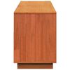 vidaXL TV Cabinet Wax Brown 140x37x50 cm Solid Wood Pine