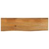 vidaXL Table Top Live Edge 120x30x2,5 cm Solid Wood Mango