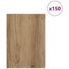 vidaXL Decor Panels 150 pcs Artisan Oak 15 x 21 x 0.27 cm