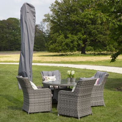 Madison Cover for Standing Parasol 165x25 cm Grey