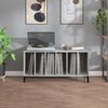 vidaXL Record Cabinet Grey Sonoma 100x38x48 cm Engineered Wood