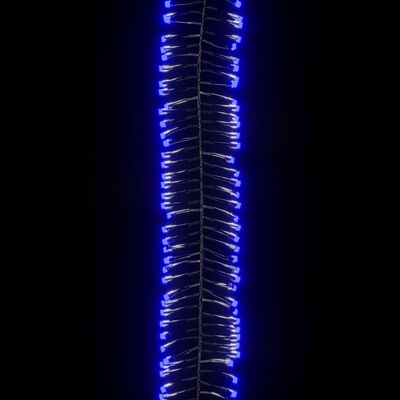 vidaXL LED Cluster String with 2000 LEDs Blue 17 m PVC