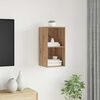 vidaXL TV Cabinet Set Artisan Oak 37 x 37 x 72 cm Engineered Wood