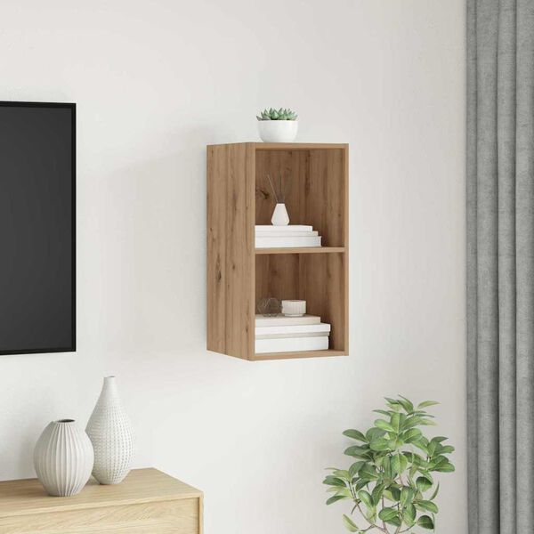 vidaXL TV Cabinet Set Artisan Oak 37 x 37 x 72 cm Engineered Wood
