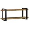 vidaXL Wall Shelf Multicolour Solid Wood Reclaimed