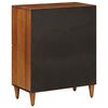 vidaXL Sideboard with Storage Walnut 60 x 33 x 75 cm Solid Mango Wood
