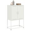 vidaXL Highboard White 68.5x38.5x107 cm Steel