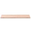 vidaXL Table Top 100x60x1.5 cm Rectangular Solid Wood Beech