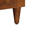 vidaXL Bedside Cabinet 2 pcs Brown 40 x 33.5 x 46 cm Solid Mango Wood