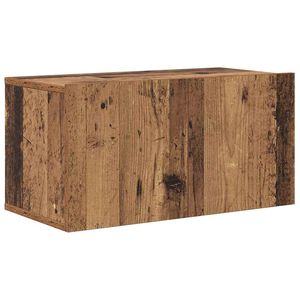 vidaXL TV Cabinet Set Brown 60 x 30 x 30 cm Engineered Wood