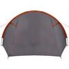 vidaXL Tunnel Tent with Roof Grey and Orange 778 x 356 x 210 cm