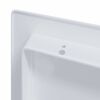 vidaXL Access Panels 2 pcs White 15 x 15 cm ABS Plastic