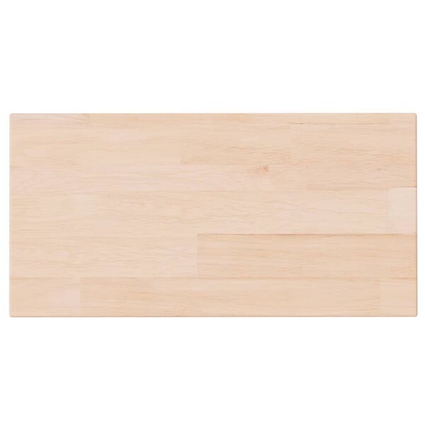 vidaXL Shelf Board 40x20x1.5 cm Untreated Solid Wood Oak