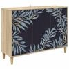 vidaXL Sideboard DOKKUM Sonoma 102 x 33 x 75 cm Engineered Wood