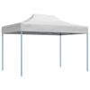 vidaXL Professional Folding Party Tent 280x410x315 cm Steel White