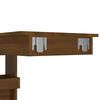vidaXL Wall Bar Table Brown Oak 102x45x103.5 cm Engineered Wood