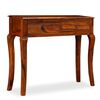 vidaXL Console Table Solid Acacia Wood 90x32x76 cm