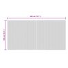 vidaXL Rug Rectangular Brown 100x200 cm Bamboo