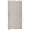 vidaXL Outdoor Rug | Taupe | Polypropylene | 100x200 cm | UV-resistant materials