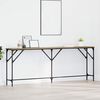 vidaXL Console Table Artisan oak 200 x 29 x 75 cm