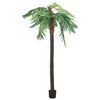 vidaXL Artificial Phoenix Palm | Green | Plastic | 305 cm | Decorative Inlays
