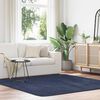 vidaXL Shaggy Rug High Pile NAVARRA Navy 200x200 cm Polyester