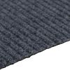 vidaXL Carpet Runner Grey 80 x 500 cm Fabric