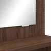 vidaXL Bedroom Dressing Tables Brown Oak 80 x 39.6 x 135 cm