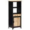 vidaXL Highboard 45x32x110 cm Solid Mango Wood