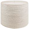 vidaXL Jute Twine 10 pcs 2 mm White 100% Tossa jute