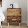 vidaXL Bed Cabinet Old Wood 40 x 35 x 47.5cm Engineered Wood