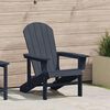 vidaXL Adirondack Chair Navy Blue 82 x 74 x 92 cm HDPE
