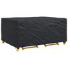 vidaXL Furniture Cover Plain Black 240 x 160 x 100 cm 420D