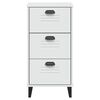vidaXL Bedside Cabinet VIKEN White Engineered Wood