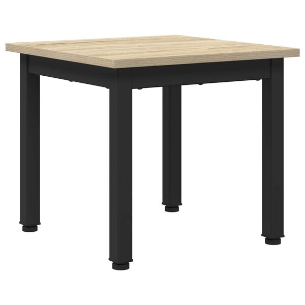 vidaXL Coffee Table Sonoma 40 x 40 x 36 cm Engineered Wood